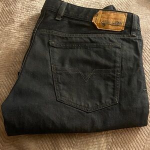 Diesel Industry WAYKEE STRETCH regular straight leg jeans button fly 36 x 30